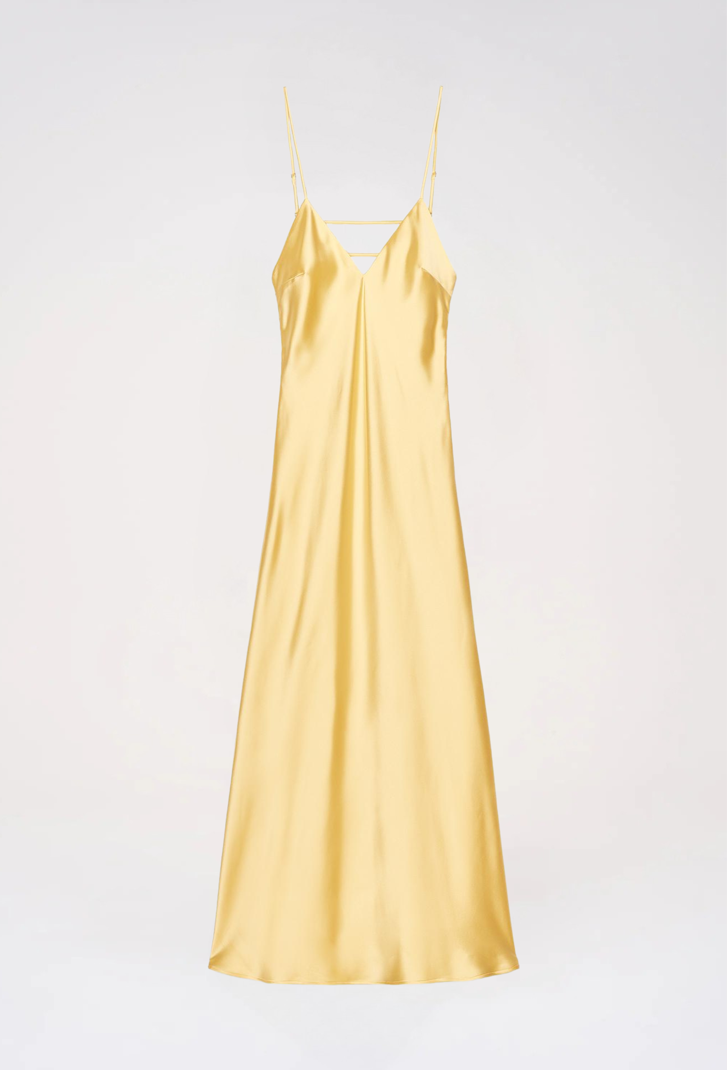 Solea Satin Midi Dress