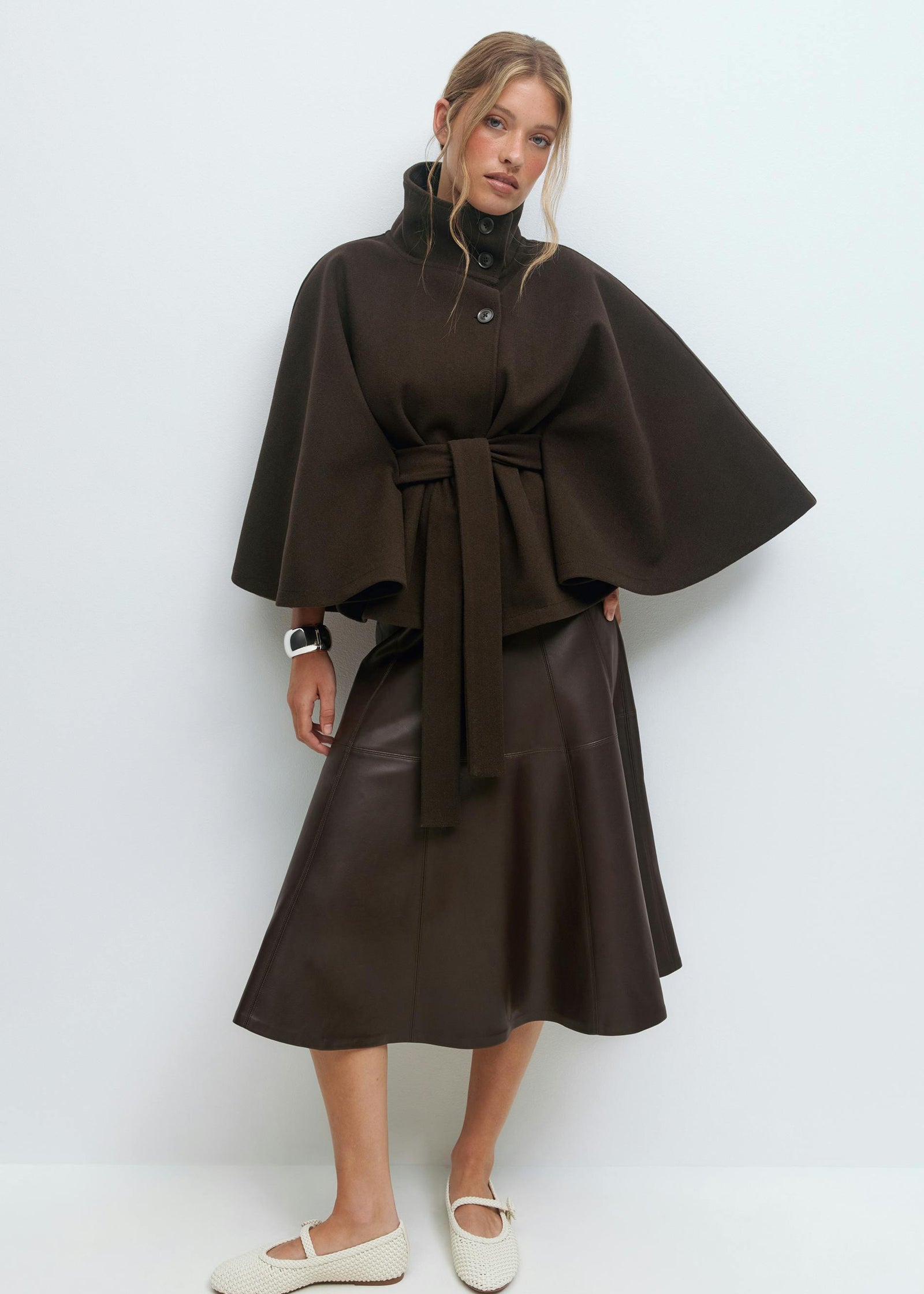 Manteau Schella Ceinturée